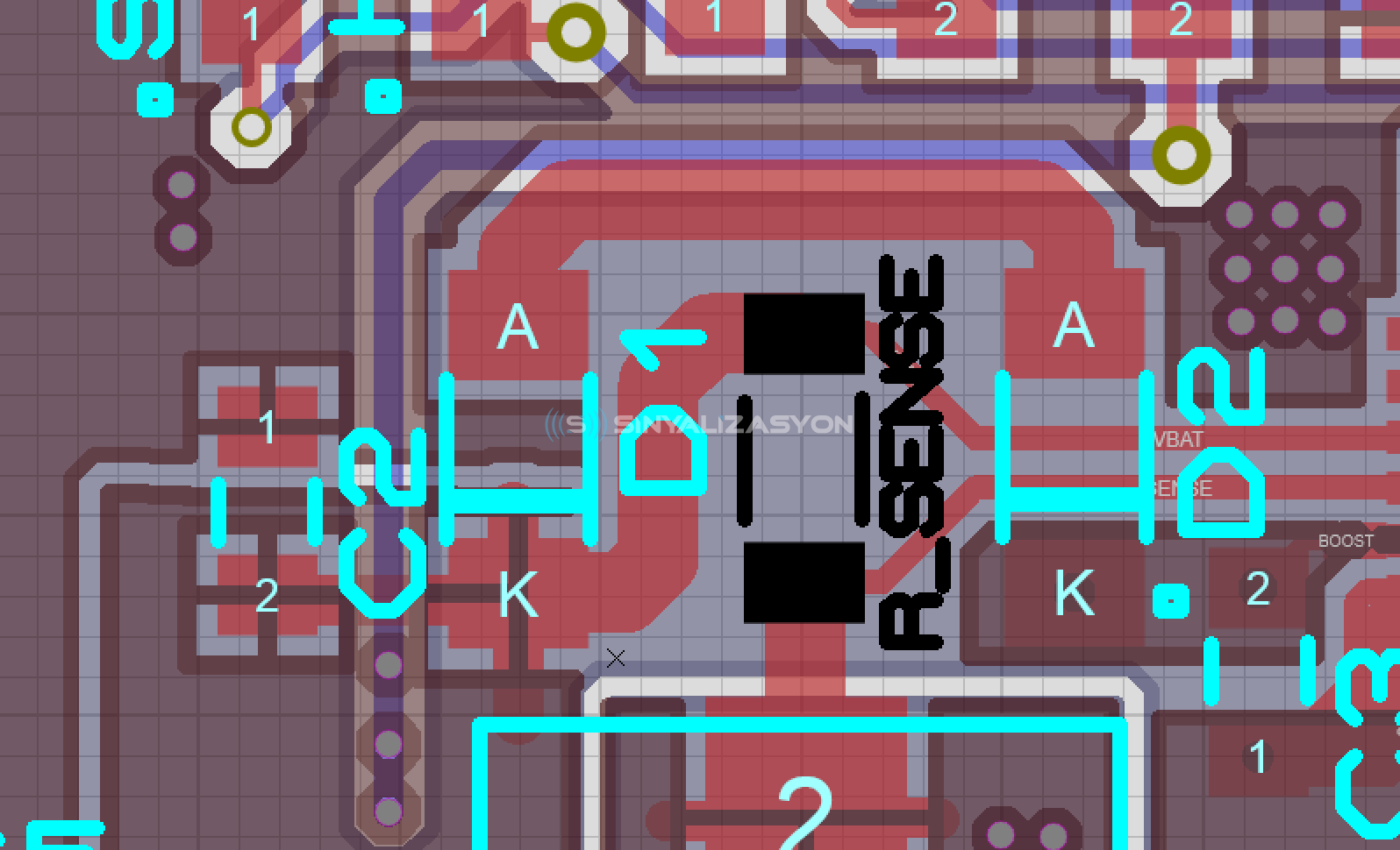 Four wire current measurement methodology: Kelvin Sensing