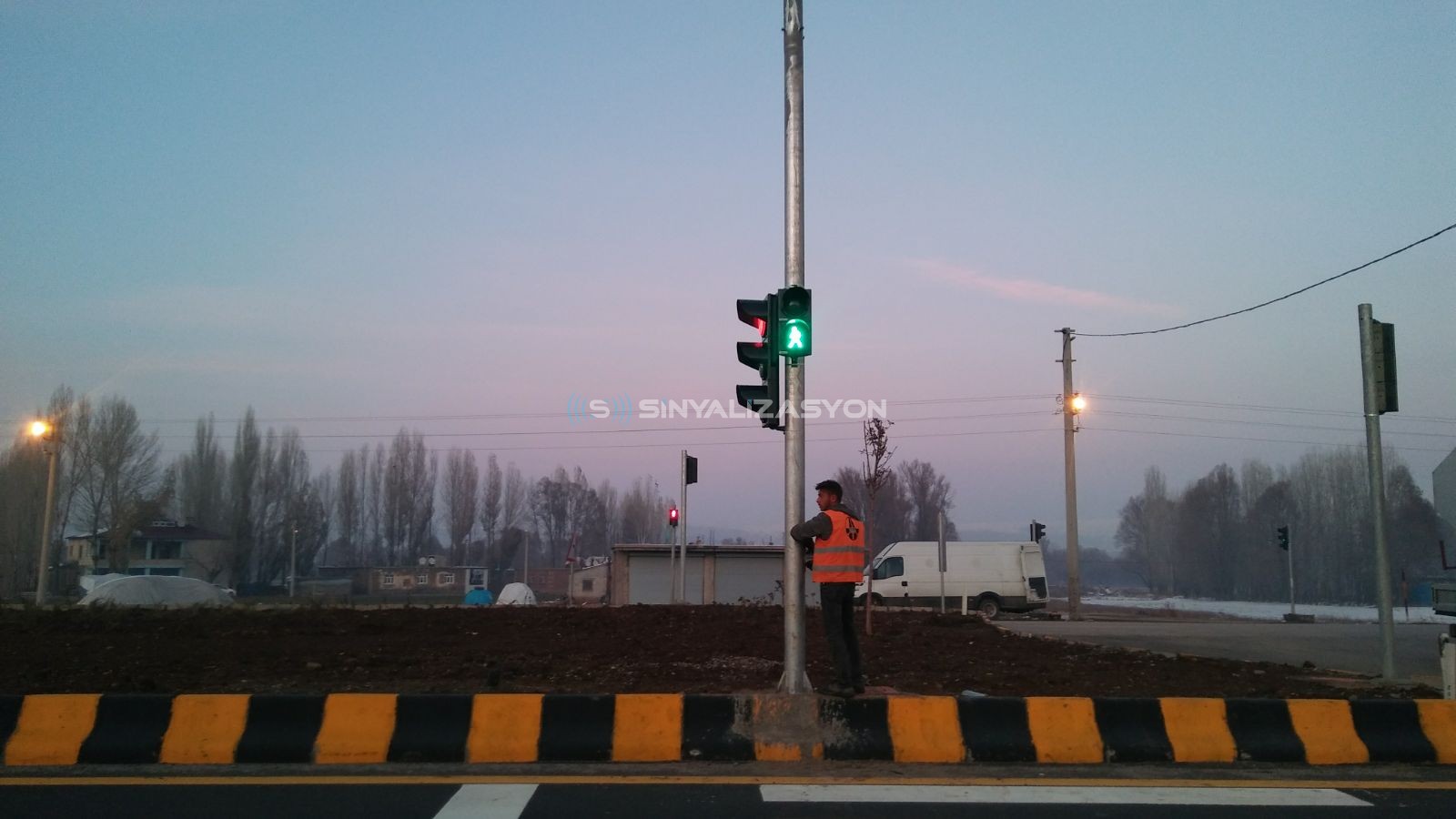 Construction project works in 2017 at TCK 11 of region