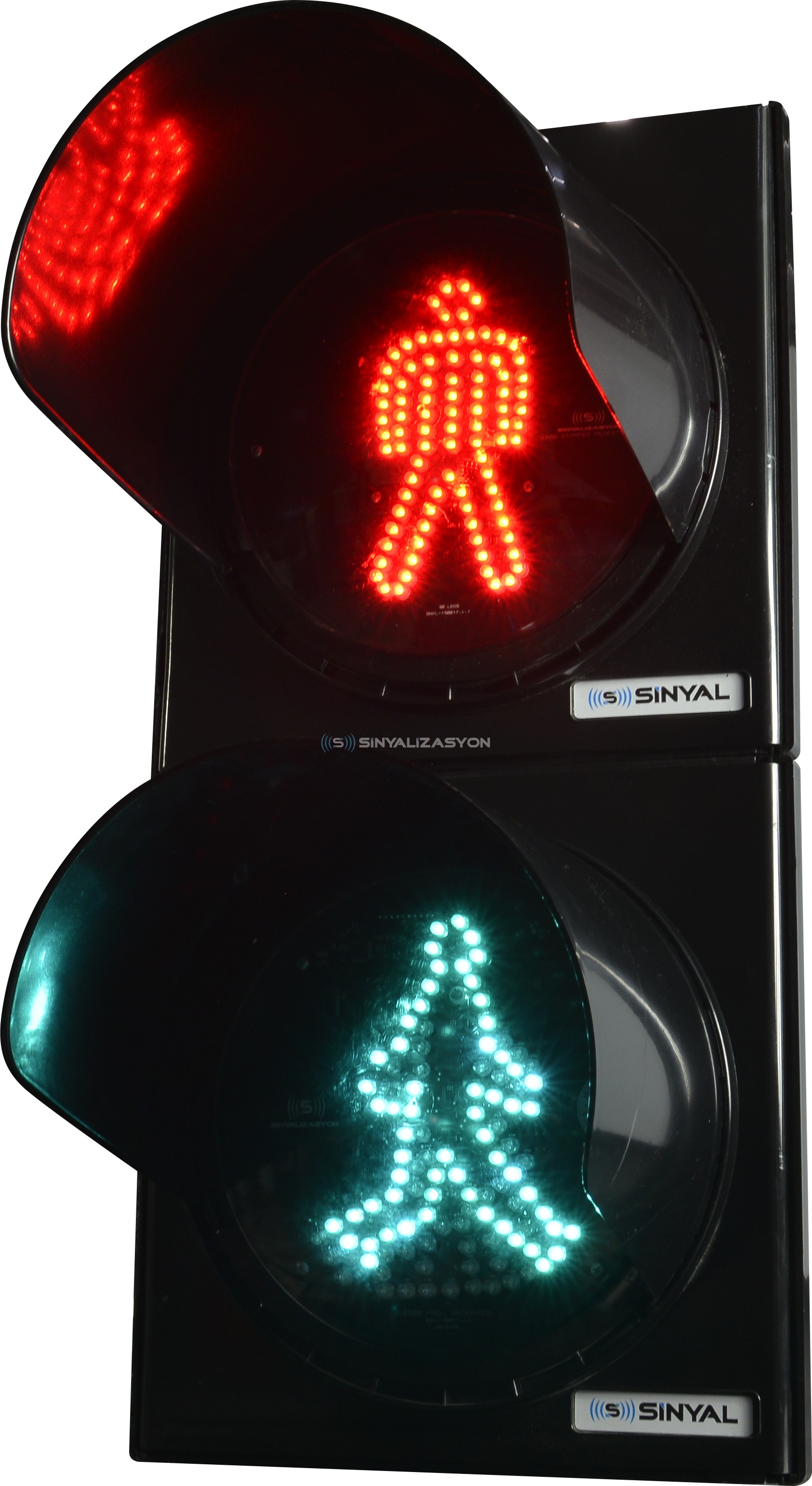 Sarix™ Q200 ANIMATED PEDESTRIAN SIGNAL HEAD WITH 5MM LEDS