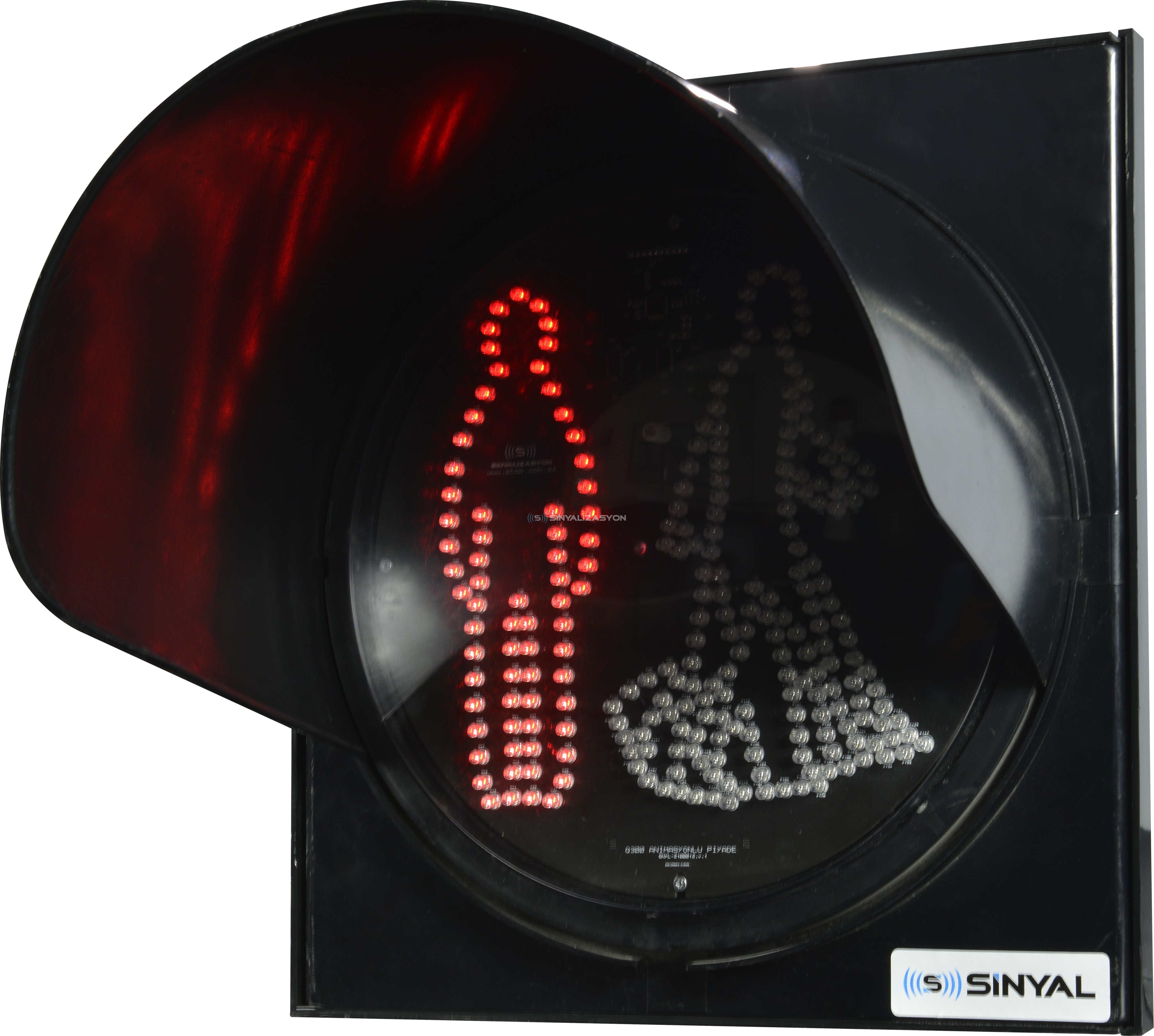 Sarix™ Q200 ANIMATED PEDESTRIAN SIGNAL HEAD WITH 5MM LEDS